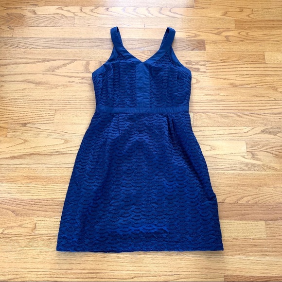 Old Navy Dresses & Skirts - Old Navy Eyelet Sundress in Navy Blue